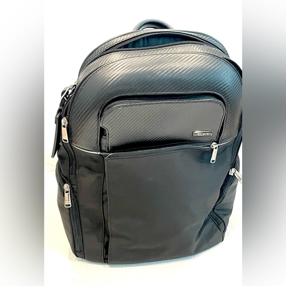 Tumi Other - TUMI Alpha Luxury Travel Backpack Black